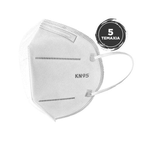 Disposable Non Medical Mask FFP2 KN95 Защитна маска за еднократна употреба с метална пластина 5 бр