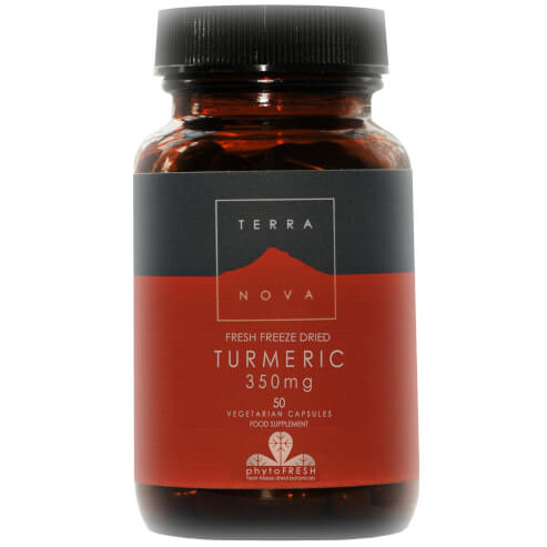 Terranova Turmeric Root 350mg Органична куркума с антиоксидантни, антимикробни свойства 50veg.caps