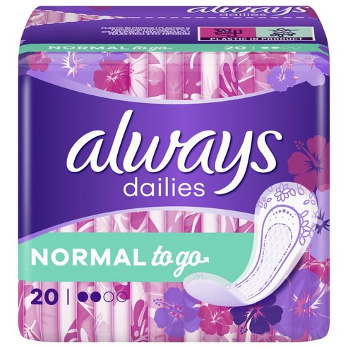 Always Dailies to Go Normal 20 бр
