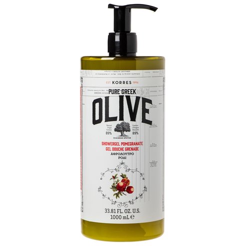 Korres Pure Greek Olive Shower Gel Pomegranate 1000ml