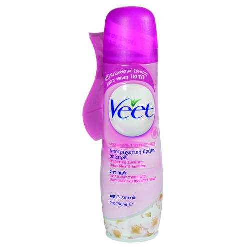 Veet Депилационен спрей крем за нормална кожа  150мл