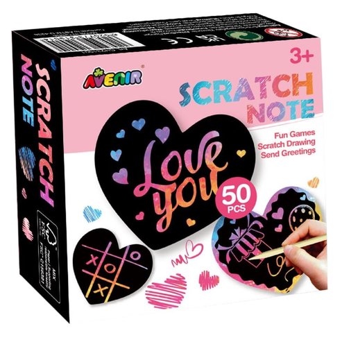 Avenir Scratch Heart Note 1 бр