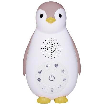 Zazu ZOE Πιγκουίνος Μουσική Συσκευή Νανουρίσματος σε Ροζ Χρώμα