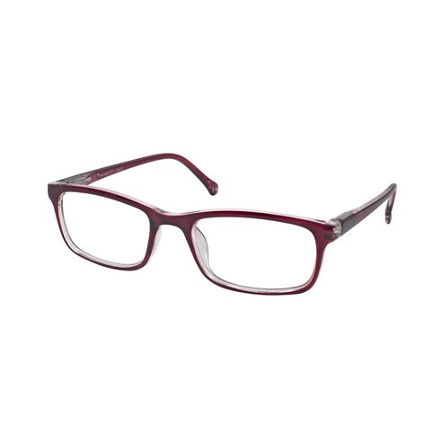 Eyelead Унисекс Бордо очила за четене с костна рамка E166