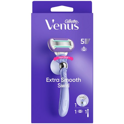 Gillette Venus Deluxe Smooth Swirl Flexi Ball 1 Двигател и 1 резервна част