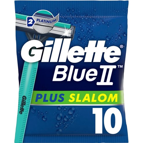 Gillette Blue II Plus Slalom 10 броя