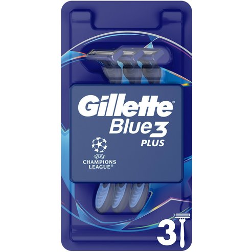 Gillette Blue3 Plus Comfort Disposable Razors 3 бр