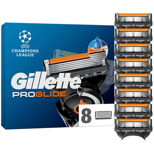 Gillette Promo Pro Glide Replacement Razors 8 Броя & Калъф за Пренасяне 1 Брой