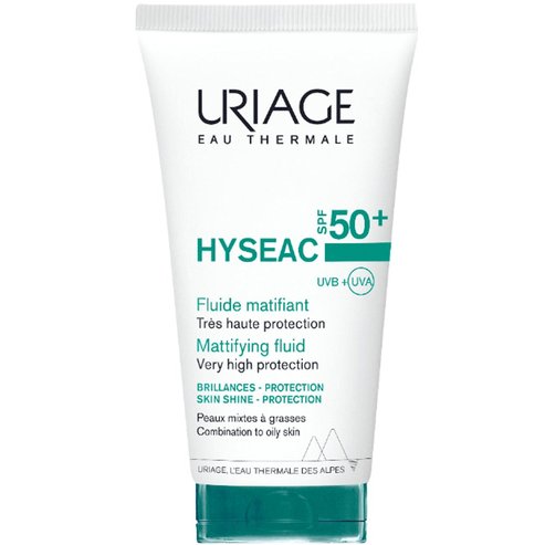 Uriage Hyseac Fluid Very High Protection Moisturizes Spf50+, 50ml