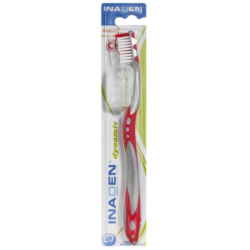 Inaden Dynamic Medium Toothbrush 1 Парче - Червено