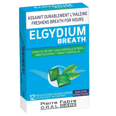 Elgydium Breath Pastilles 12 бр