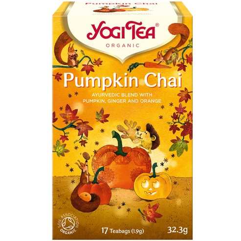 Yogi Tea Pumpkin Chai 17 Teabags (17 сашета x 1,9g)