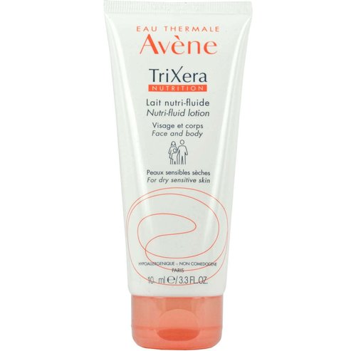 Avene проба Trixera Nutrition Lait Nutri-Fluide Фина течна емулсия за овлажняване на чувствителна суха кожа 10ml