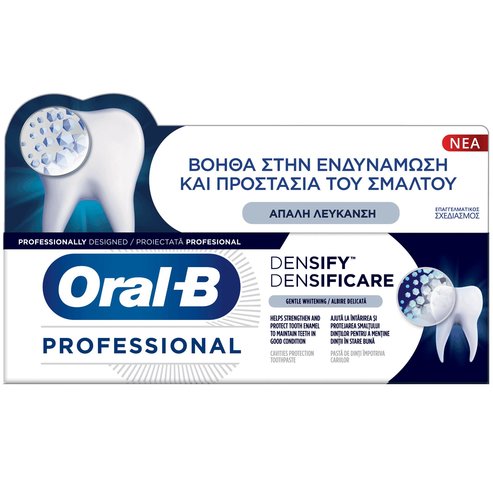 Oral-B Professional Подарък Densify Gentle Whitening Toothpaste Паста за зъби за избелване и защита на емайла 65ml