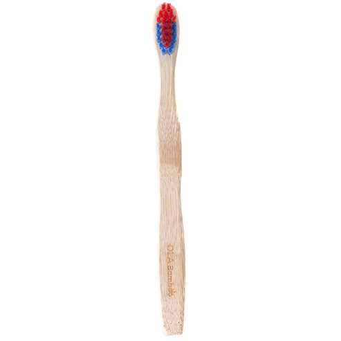 OLABamboo Kids Toothbrush Soft 1 Парче - Червено / Синьо