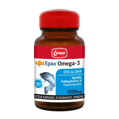 Lanes Epax Omega-3 1200mg 30Caps