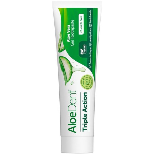 Optima Aloe Dent Triple Action Toothpaste, 100ml