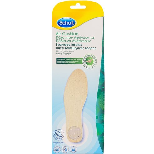Scholl Air Cushion Everyday Insoles One Size 1 Чифт