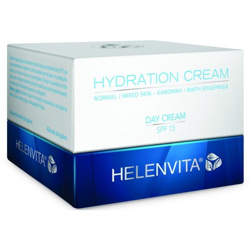 Helenvita Hydration Day Cream Spf15 Normal/Mixed Skin Хидратиращ, слънцезащитен дневен крем за нормална / комбинирана кожа 50ml