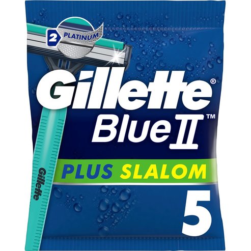 Gillette Blue II Plus Slalom 5 Броя