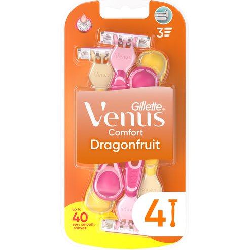 Gillette Venus 3 Dragonfruit 4 бр