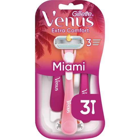 Gillette Venus Smooth Miami 2 Colors 3 бр