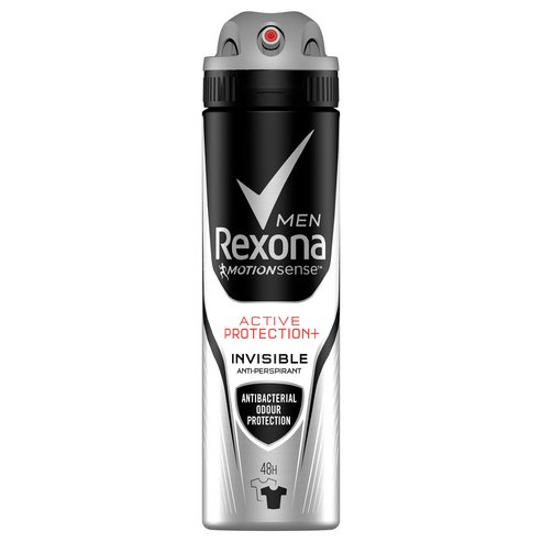 Rexona Men Deodorant Spray Active Protection Invisible 48h Мъжки дезодорант 48 часа защита, без бели петна 150ml