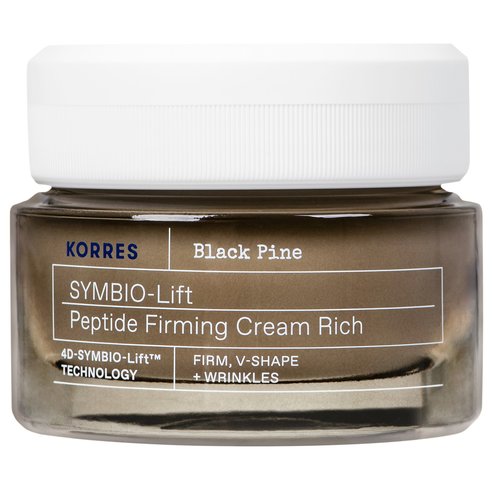 Korres Black Pine Symbio-Lift Peptide Firming Rich Face Cream 40ml