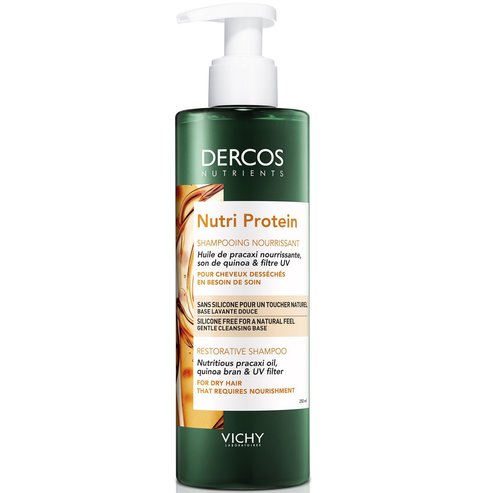 Vichy Dercos Nutrients Nutri Protein Shampoo Подхранващ шампоан за суха и изтощена коса 250ml