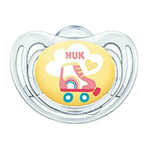 Nuk Freestyle 0-6m, 1 Брой - Ролки прозрачни