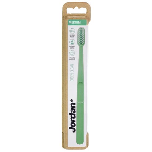 Jordan Green Clean Medium Toothbrush 1 Парче - Зелено 2