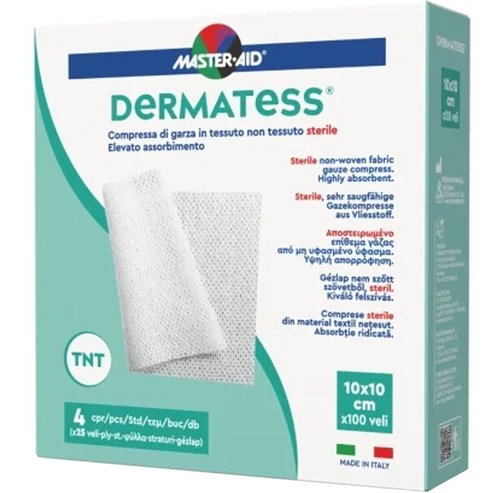 Master Aid Dermatess Gauze 4 броя - 10x10cm