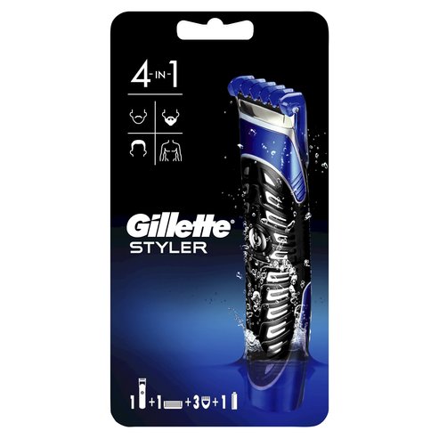 Gillette Styler 4in1 Precision Body & Beard Trimmer, Shaver & Edger 1 бр