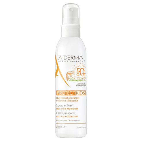 A-Derma Protect Kids Spray Enfant Spf50+ for Face & Body 200ml