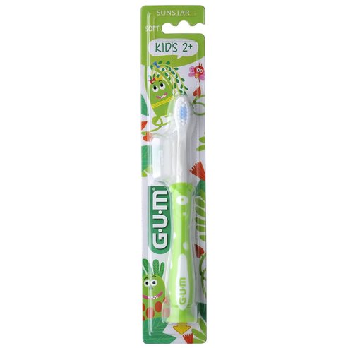 Gum Sunstar Kids 2 Years+ Soft Toothbrush 1 Код на артикул 901 - Зелен