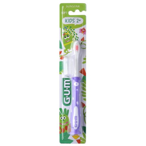 Gum Sunstar Kids 2 Years+ Soft Toothbrush 1 Парче, Код 901 - Лилаво